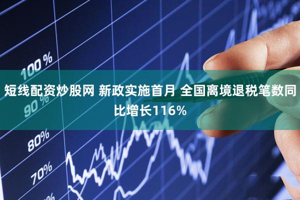 短线配资炒股网 新政实施首月 全国离境退税笔数同比增长116%